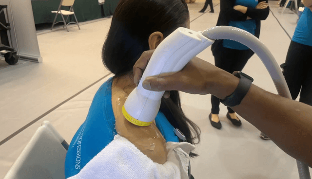 SoftWave therapy treatment for shoulder pain